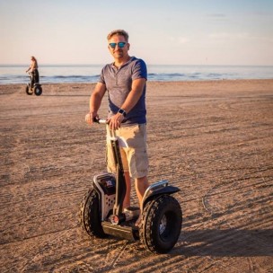 Jurmala Beach: Segways